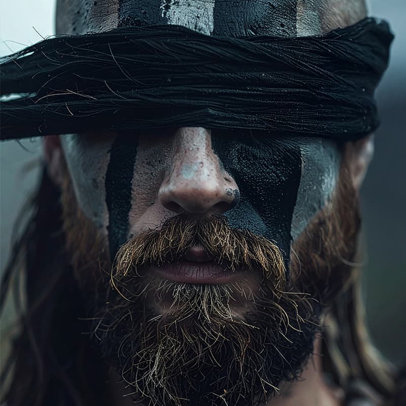Viking ritual scene